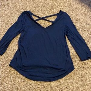 Women’s cross back shirt